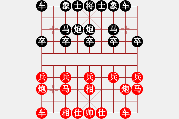 象棋棋譜圖片：死敵(7段)-負-桔中迷(3段) - 步數(shù)：10 