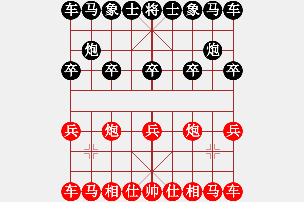 象棋棋譜圖片：把兩個(gè)車都給他打了 - 步數(shù)：0 