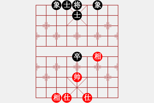 象棋棋譜圖片：菜園子張青(月將)-和-遨游八極(9段) - 步數(shù)：100 