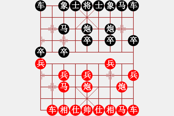 象棋棋譜圖片：niudawen(8段)-勝-咸安王(8段) - 步數(shù)：10 