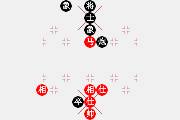 象棋棋譜圖片：冠軍級殺手(月將)-和-象棋陪練(6段) - 步數(shù)：200 