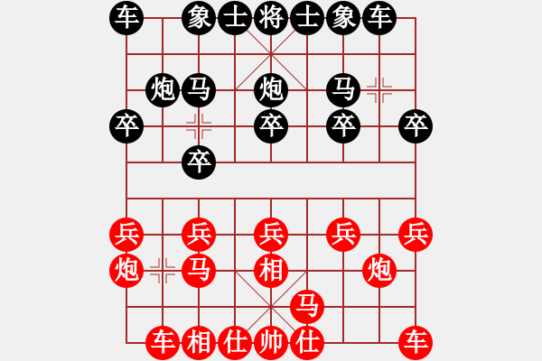 象棋棋譜圖片：馮家俊先勝趙奕帆 - 步數(shù)：10 