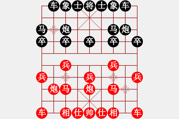 象棋棋譜圖片：棋門客棧希希[14814921] -VS- 水火[844609759] - 步數(shù)：10 