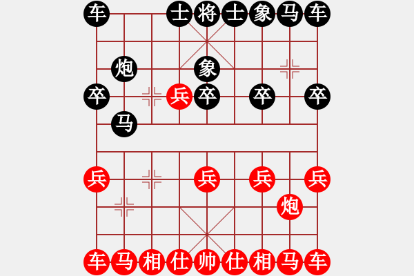 象棋棋譜圖片：山西實(shí)名象棋群聯(lián)盟 百花齊芳 先勝 百花劉金槍 - 步數(shù)：10 