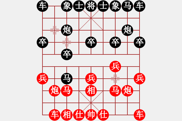 象棋棋谱图片：杨明棋路（113） - 步数：10 