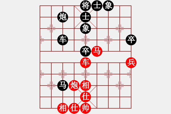 象棋棋譜圖片：黑龍江張曉平 (和) 廣東許銀川 (1994年5月20日于石家莊正定縣) - 步數(shù)：60 