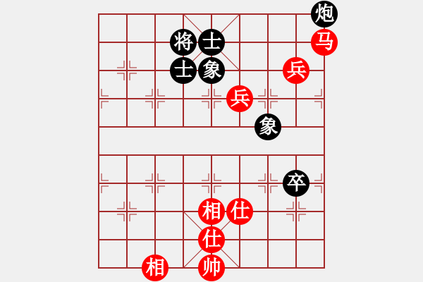 象棋棋谱图片：许银川 先和 谢靖 - 步数：110 