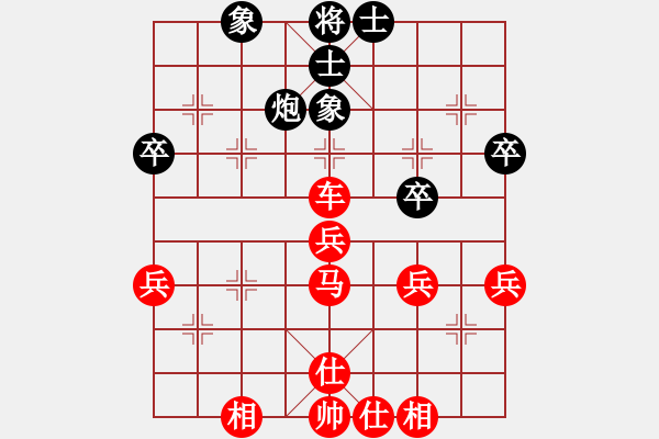 象棋棋譜圖片：11-06-13 shanzai[991]-Win-laozheng[880] - 步數(shù)：49 