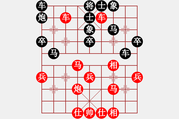 象棋棋譜圖片：2022.1.25.3JJ評測后勝平炮兌車 - 步數(shù)：40 