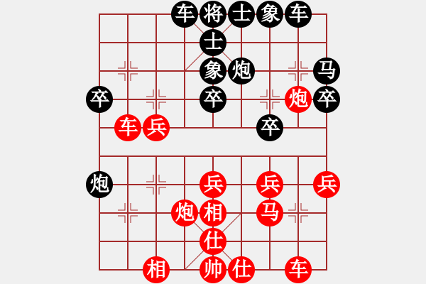 象棋棋譜圖片：宇宙太醫(yī)(9段)-勝-好壞蛋(4段) - 步數(shù)：30 