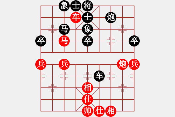 象棋棋譜圖片：Ｗǒ(灬鈦傻[紅] -VS- 臭棋筐子[黑] - 步數(shù)：60 