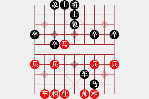 象棋棋譜圖片：懷戀[247738710] -VS- 橫才俊儒[292832991] - 步數(shù)：42 