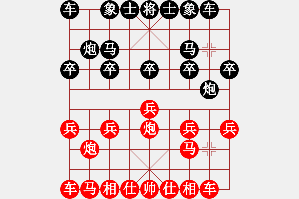 象棋棋譜圖片：紅頂山人(4段)-負(fù)-ooooojjjjj(5段) - 步數(shù)：10 