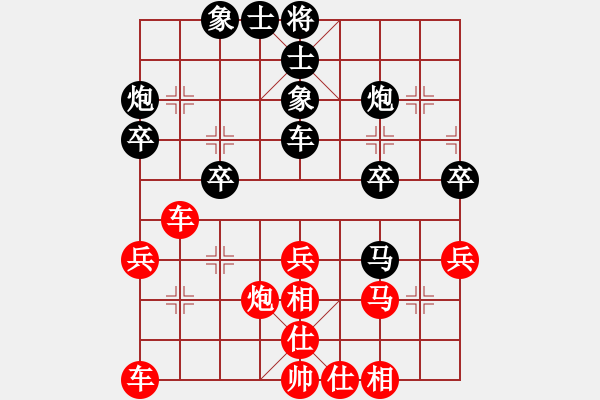 象棋棋譜圖片：南京 孫鵬彬 勝 河南 謝新琦 - 步數(shù)：40 