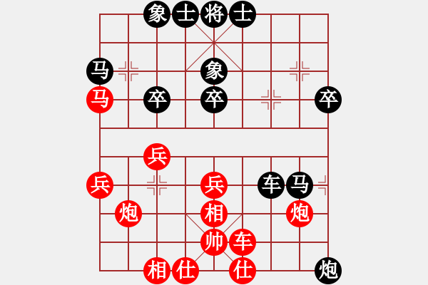 象棋棋譜圖片：2017山西職工象棋邀請(qǐng)賽劉博謙先負(fù)王福民6 - 步數(shù)：40 