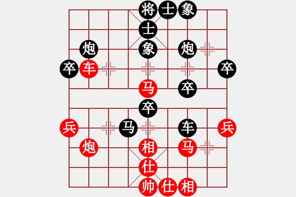 象棋棋譜圖片：20190324騰悅杯R2李慶彥先負(fù)彭柔安(彭自戰(zhàn)) - 步數(shù)：40 