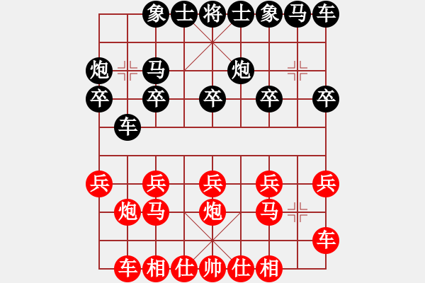 象棋棋譜圖片：橫才俊儒[292832991] -VS- 百伐中原[467131254] - 步數(shù)：10 