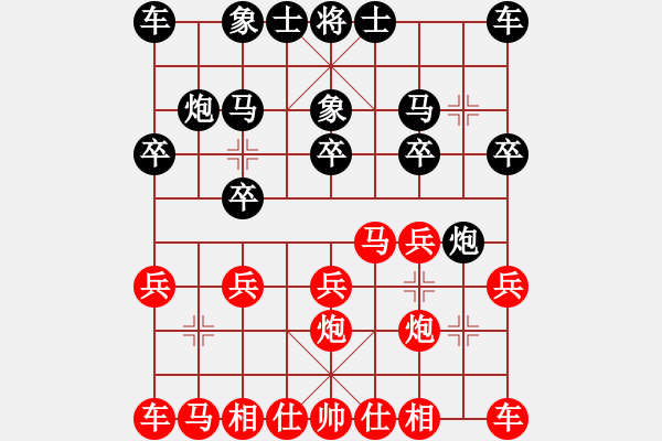 象棋棋譜圖片：泰國(guó) 馬武廉 勝 東馬 許剛明 - 步數(shù)：10 