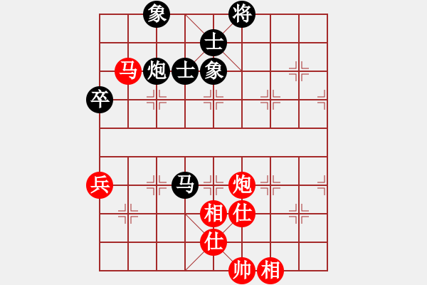 象棋棋譜圖片：花旗參(無(wú)極) 勝 遙望珠峰(無(wú)極) - 步數(shù)：129 