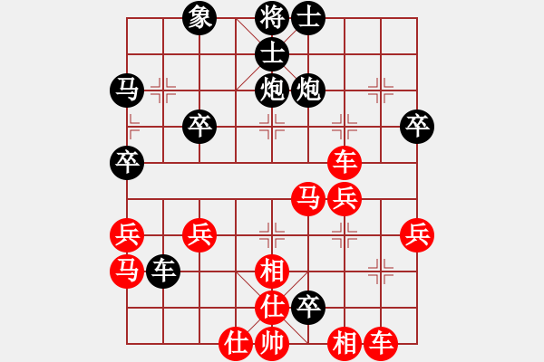 象棋棋譜圖片：鄭州郡王(5級)-負(fù)-別贏我(1段) - 步數(shù)：40 