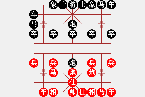 象棋棋譜圖片：紅勝_中國(guó)象棋-雷電模擬器_BUGCHESS_AVX2_79步_20240128004301720.xqf - 步數(shù)：10 