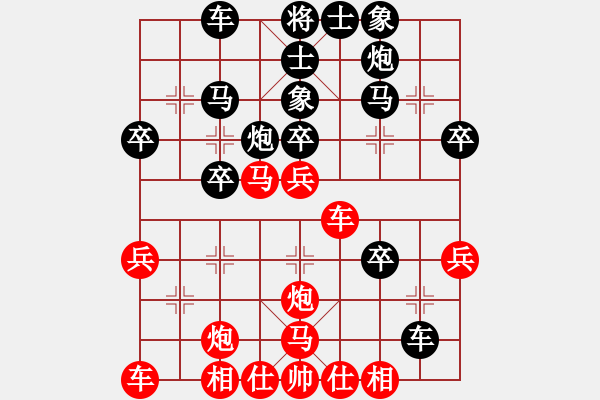 象棋棋譜圖片：thanhtu(4段)-負(fù)-塞外駿馬(2段) - 步數(shù)：33 