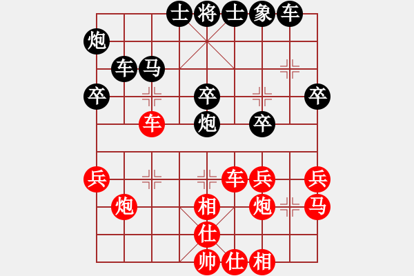 象棋棋譜圖片：2007年弈天聯(lián)賽第四輪：正陽刀(5r)-勝-千島棋社馬(5r) - 步數(shù)：30 