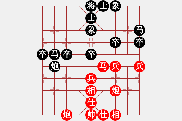 象棋棋譜圖片：水岸藍(lán)橋(地煞)-負(fù)-不想戒(風(fēng)魔) - 步數(shù)：60 