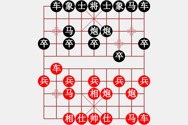 象棋棋譜圖片：東北虎 和 紫薇花對紫微郎 - 步數(shù)：10 