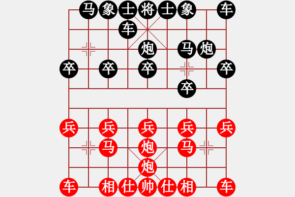 象棋棋譜圖片：太湖棋協(xié)2VS倚天高手(2017 4 7 星期五) - 步數(shù)：10 