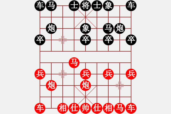 象棋棋譜圖片：三山玉玲瓏-勝-暴君 - 步數(shù)：10 