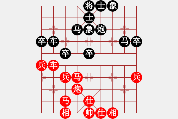 象棋棋譜圖片：我就鬧(5星)-負(fù)-akak(天罡) - 步數(shù)：60 