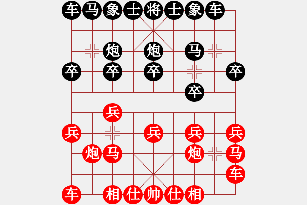 象棋棋譜圖片：ssysy(6段)-和-海下天(8段) - 步數(shù)：10 