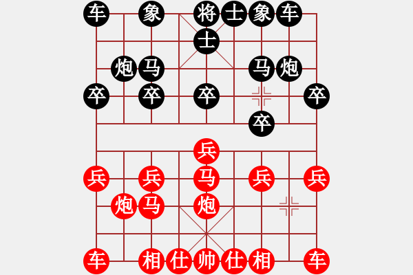 象棋棋譜圖片： 一心一意負(fù)2022-11-12 - 步數(shù)：10 