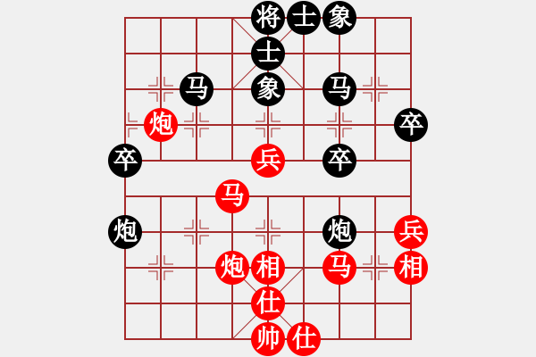 象棋棋譜圖片：初學者之一(9段)-勝-揚二狼(6段) - 步數(shù)：40 