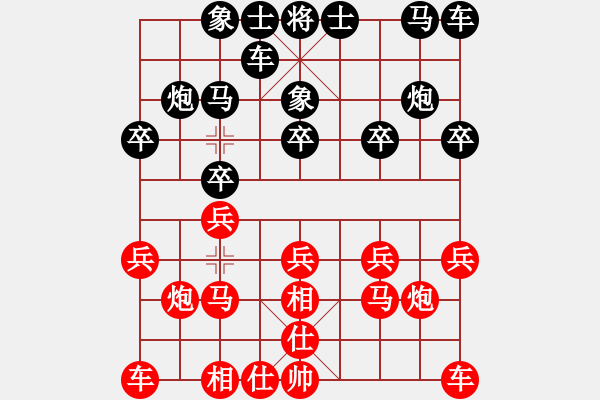 象棋棋譜圖片：1178局 A01- 上仕局-旋風(fēng)引擎23層(2779) 先勝 曹仁(1750) - 步數(shù)：10 