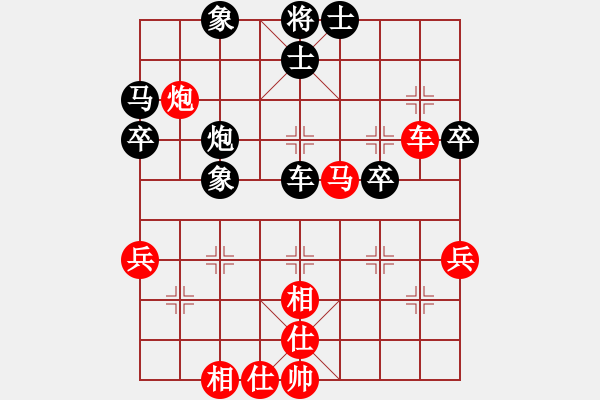 象棋棋譜圖片：包頭鐵友(2段)-勝-本溪第五十(5段) - 步數(shù)：50 