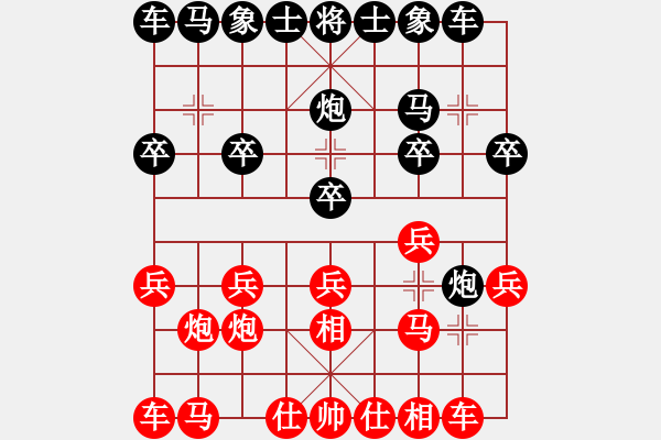 象棋棋譜圖片：11112 - 步數(shù)：10 