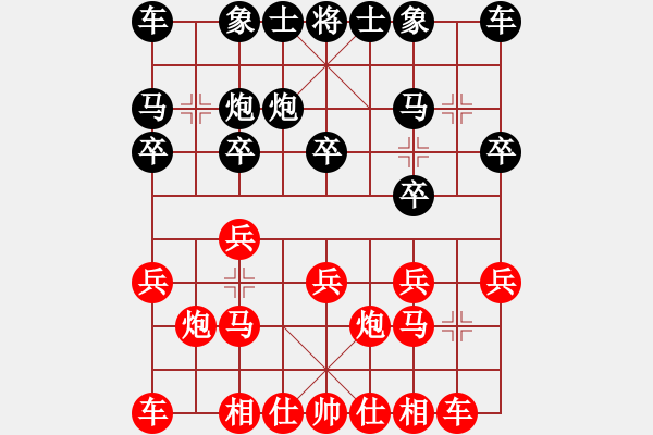 象棋棋譜圖片：2017清水軒轅杯第6輪 趙文清 負(fù) 劉玉武 - 步數(shù)：10 