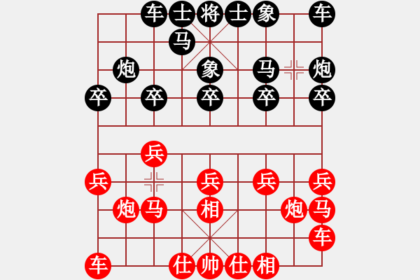 象棋棋譜圖片：開灤集團(tuán) 董波 和 成都瀛嘉 安娜 - 步數(shù)：10 