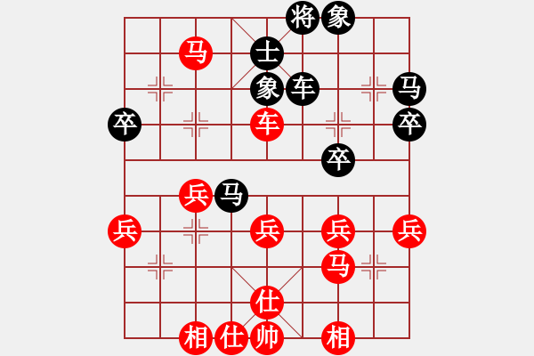 象棋棋譜圖片：risk(8段)-勝-神舟伍號(9段)中炮過河車互進七兵對屏風(fēng)馬平炮兌車 紅左馬盤河 - 步數(shù)：60 