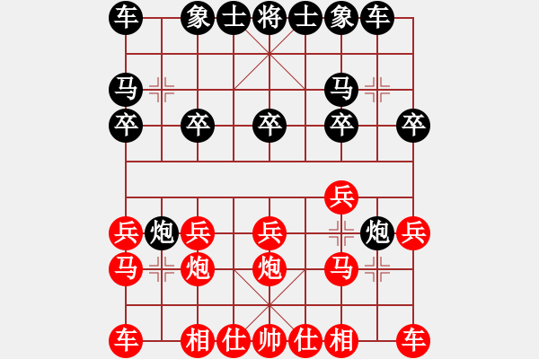 象棋棋譜圖片：那年丶我們の回憶[931849543] -VS- 可以悟空[1150793558] - 步數(shù)：10 