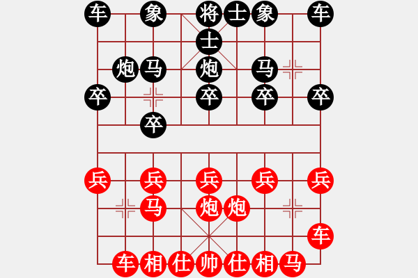 象棋棋譜圖片：再一次教育 深山云霧 - 步數(shù)：10 