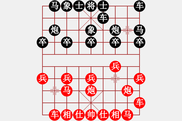 象棋棋譜圖片：2006年迪瀾杯弈天聯(lián)賽第三輪：天羽讀(5r)-和-晉都棋牌八(4r) - 步數(shù)：10 