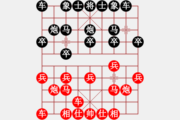 象棋棋譜圖片：第25屆全國(guó)象棋錦標(biāo)賽第二輪 許勝(玻)[.5] 先負(fù) 陳進(jìn)(吉)[.5] - 步數(shù)：10 