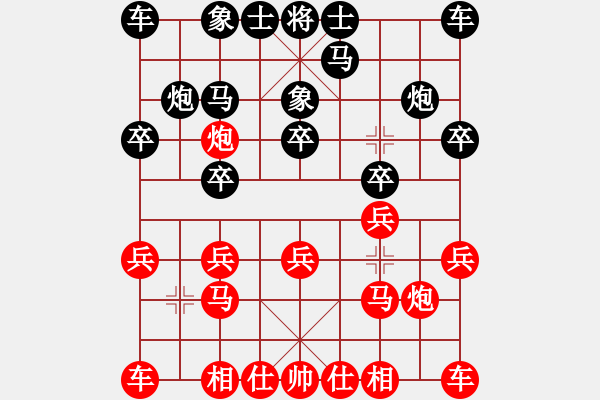 象棋棋譜圖片：第四輪少兒組長(zhǎng)壽何競(jìng)菱先和渝中毛琰兮 - 步數(shù)：10 