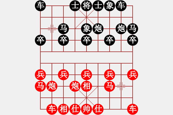 象棋棋譜圖片：1510262246 GT-S7568-袖棋先生.照鏡子 - 步數(shù)：10 