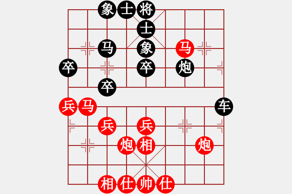 象棋棋譜圖片：方向盤[836053323] -VS- 好的[987071933] - 步數(shù)：40 