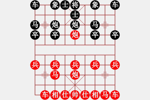 象棋棋譜圖片：QQY業(yè)四測評先勝對手2014030201 - 步數(shù)：10 