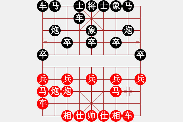 象棋棋譜圖片：倚天高手VS小雨點殺(2015 4 29) - 步數(shù)：10 